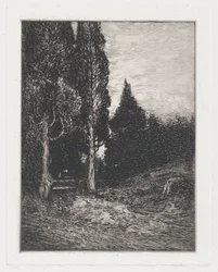 Landskap, ca. 1880-91.