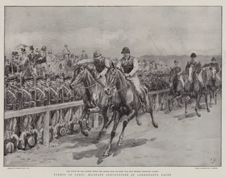 Händelser i Paris, Militära försiktighetsåtgärder vid Longchamps Races