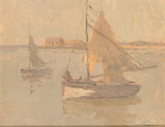 Honfleur Fiskebåtar nr. 1