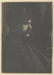 Porträtt av Alfred Stieglitz