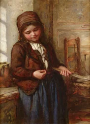 En Boulogne Fish Girl, 1866
