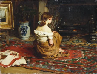 Vid brasan, 1878