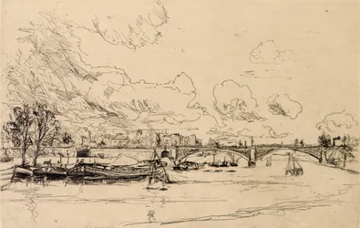 Längs kanalen, Charenton, Paris