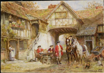 Wayside Inn (oljeskiss)