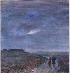 Flyg, ca 1920 (färglitografi)