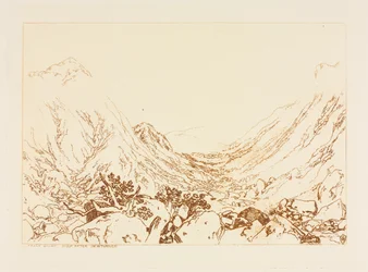 Ben Arthur, Skottland, 1884.