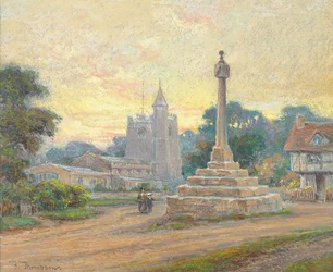 Ombersley Cross, Worcester, Skymning