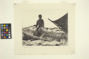 Dory Fisherman (bläck på papper)