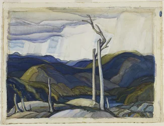 Snö moln