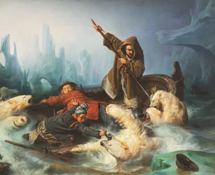 Mot isbjörnar, 1839.
