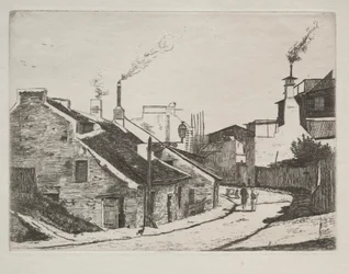 Country Street i Alouette, 1861.