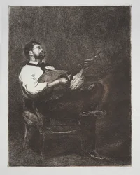 Gitarrspelare, 1861.
