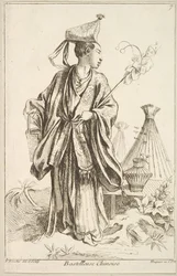 Kinesisk artist, 1738-45.