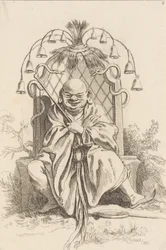 Kinesisk läkare, 1738-45.