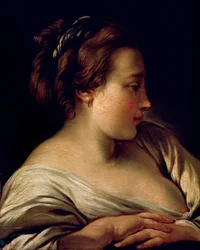 Head of a Girl, 1700-talet