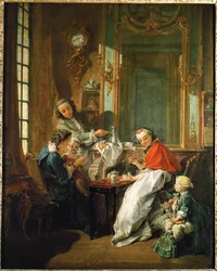 Le dejeuner - lunchen ...