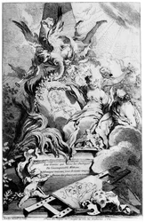 The Graces at the Tomb of Watteau, c1720-1770 1924