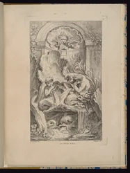 Tavla 6, Receuil de Fontaines (Samling av fontäner)