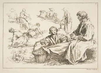 Skissblad, 1753.