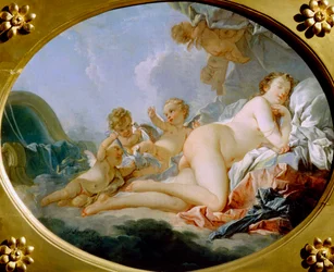 Sovande Venus, 1700-talet.