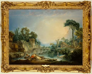 Den rustika bron, c.1756