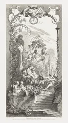 Triomphe de Priape [Priapus triumf] i Nouveaux Morceaux pour des Paravents [Nya koncept för skärmar]