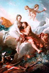 Venus och Mars, ca 1725-1770