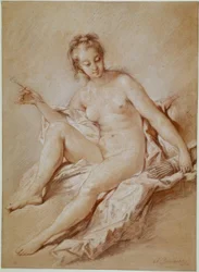Venus med pil och koger