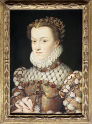 Porträtt av Elisabeth av Österrike