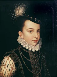 Porträtt av Francois Hercule av Frankrike (1554-84) Duc d