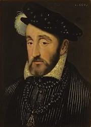 Porträtt av Henrik II av Frankrike (1519-59), 1559