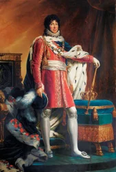 Porträtt av Joachim Murat, kung av Neapel och de två Sicilierna, av François Gérard.