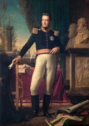 Porträtt av kung William I av Nederländerna, 1823