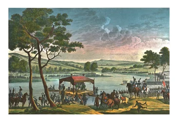 De två kejsarnas möte, 25 juni 1807, c1850