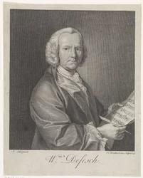 Porträtt av tonsättaren Willem de Fesch 1687-1761, 1751