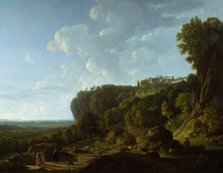 Den romerska campagnan (utsikt från Tivoli)