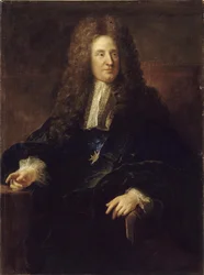 Porträtt av Jules Hardouin-Mansart 1646-1701