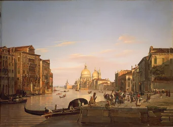 Canal Grande i Venedig, av Francesco Vervloet