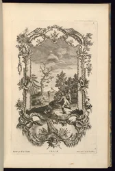 Design för Cartouche med stora och små fack