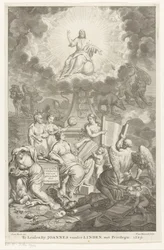 Allegori över Gamla och Nya Testamentet O. och N. Covenant kopplat av H. Prideaux (titel på objekt) Titelsida för: Humphrey Prideaux, Det gamla och nya förbundet är länkat till judarnas och de angränsande folkens historia