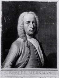 Porträtt av Pieter Merkman Jr