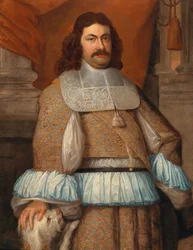 Porträtt av Ranuccio II Farnese 1630-1694, hertig av Parma.