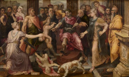 The Judgment of Salomon, ca 1547.