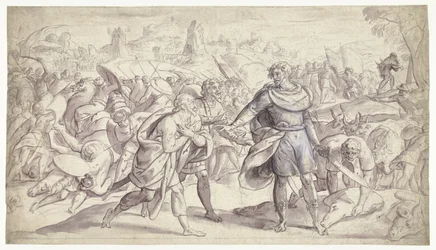 Josua skickar budbärare till Ai History of Joshua (serietitel)