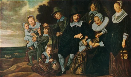En familjegrupp i ett landskap, 1647-50