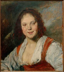 Kopia av Bohémienne av Frans Hals