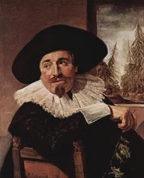 Porträtt av Isaac Abrahamsz. Massa