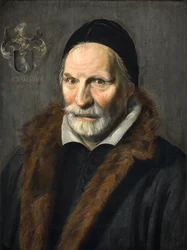 Porträtt av Jacobus Hendricksz Zaffius