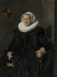 Porträtt av Maritge Claesdr Vooght Porträtt av Maritge Claesdr Vooght (1577-1644)