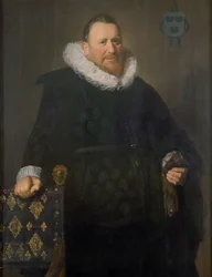 Porträtt av Nicholaes Woutersz. van der Meer (1574-1637)